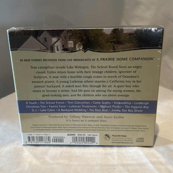 Garrison Keillor “Home on the Prairie: Stories from Lake Wobegon” Audiobook - Picture 2 of 4